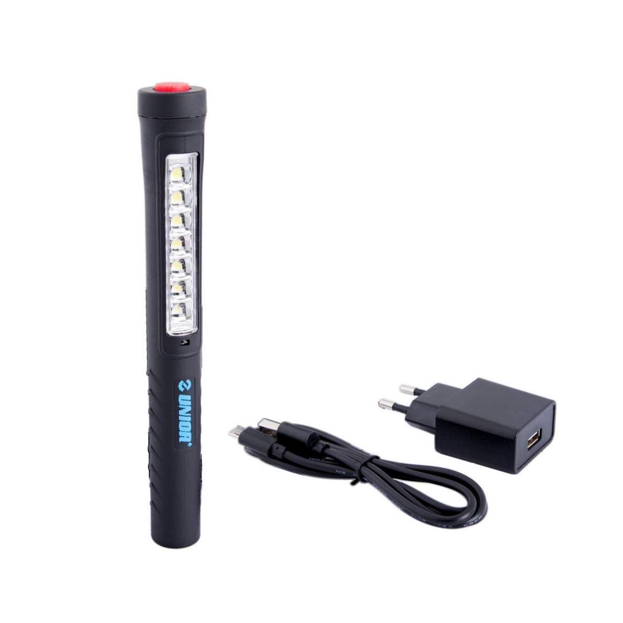 Lanterna LED cu prindere magnetica si incarcare USB Unior