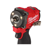 Cheie de impact Milwaukee M12 FUEL™ FCIWF12G3 compacta 1/2" + 2 acumulatori M12™ HIGH OUTPUT™ 5 Ah + incarcator M12 + cutie din plastic