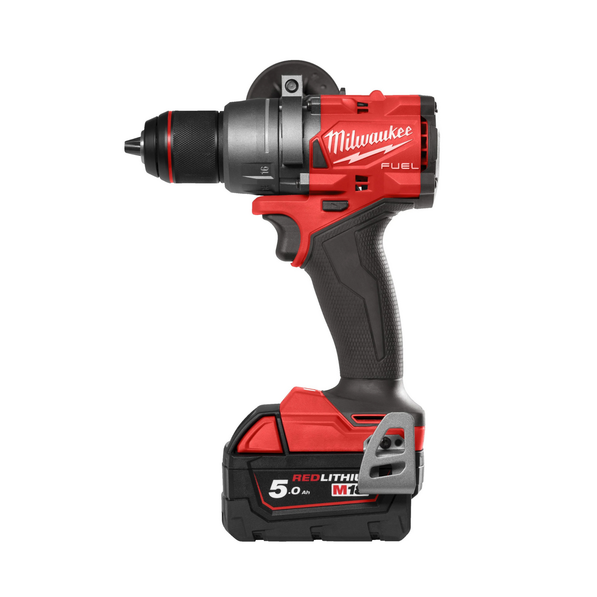 Masina de insurubat / gaurit  Milwaukee M18™ FDD3 + 2 acumulatori M18™ + incarcator M12/M18 + cutie din plastic