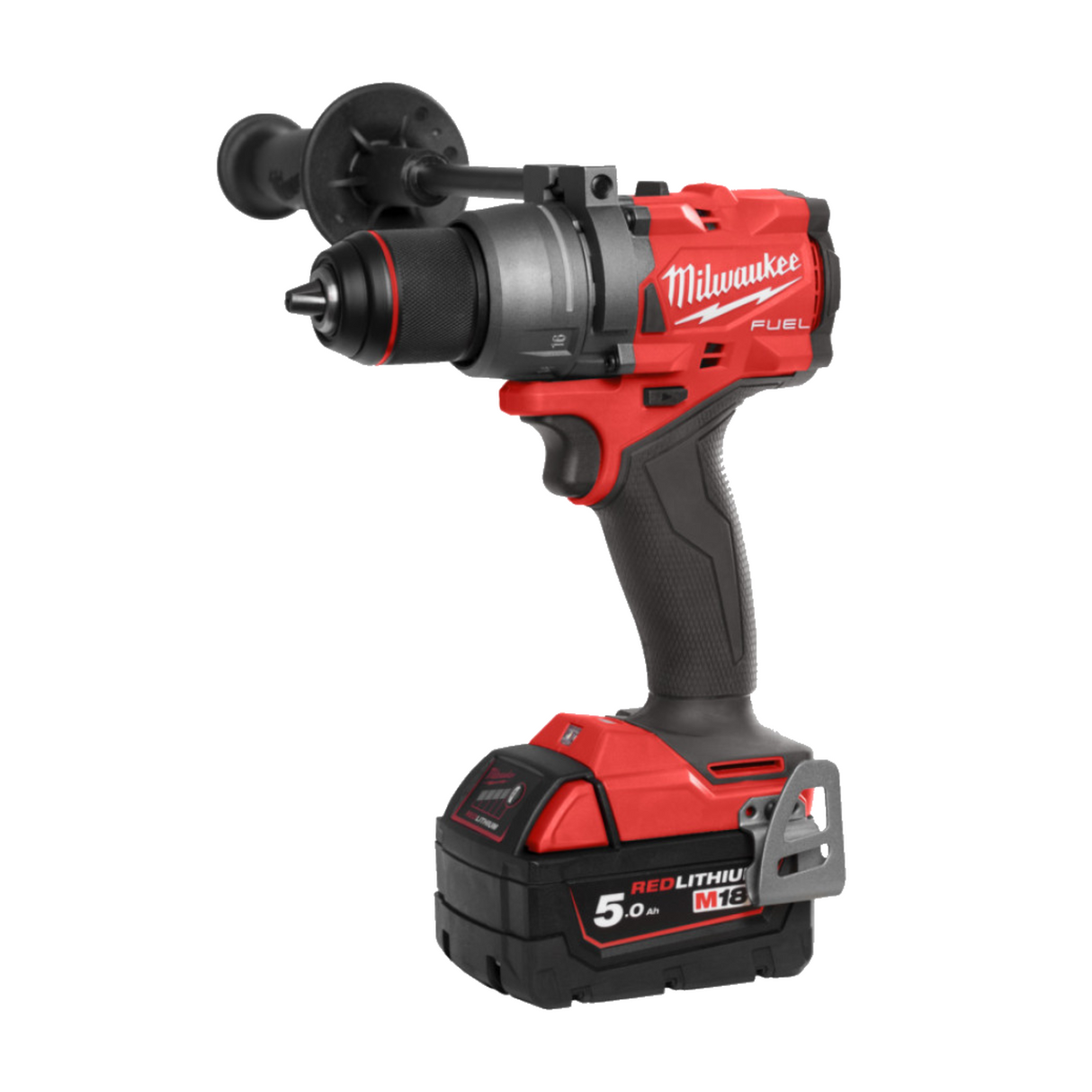 Masina de insurubat / gaurit  Milwaukee M18™ FDD3 + 2 acumulatori M18™ + incarcator M12/M18 + cutie din plastic