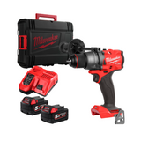 Masina de insurubat / gaurit  Milwaukee M18™ FDD3 + 2 acumulatori M18™ + incarcator M12/M18 + cutie din plastic