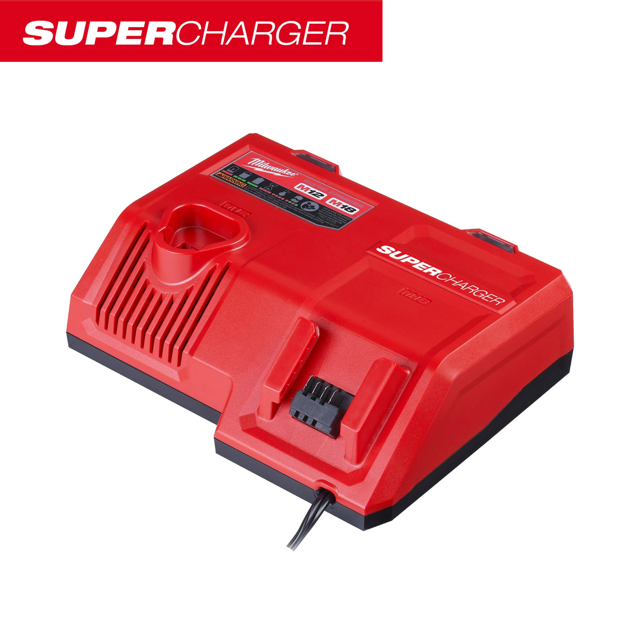 Incarcator super-rapid Milwaukee M12™- M18™ SuperCharger